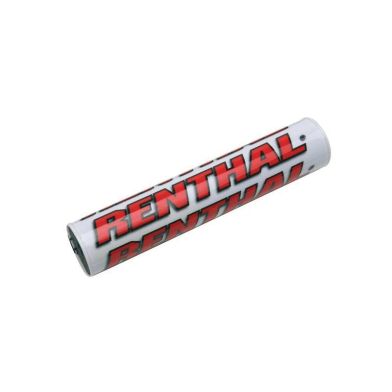 Mousse de guidon - 245mm - RENTHAL - Blanc/Rouge