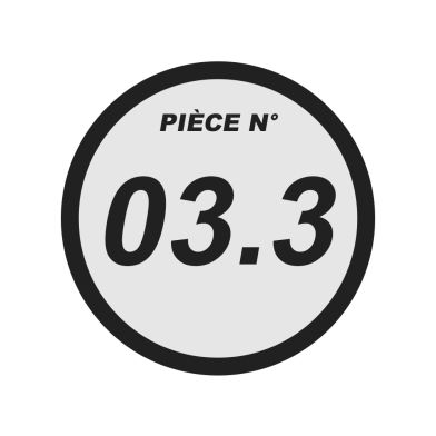Cache anti-poussière 125cc 