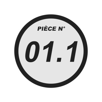 Cerclage de phare - Noir Mat