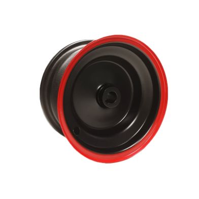 Jante 6" AR - Noir / Rouge