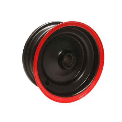 Jante 6" AV - Noir / Rouge