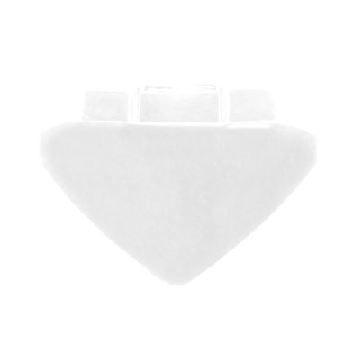 Cache guidon - Blanc
