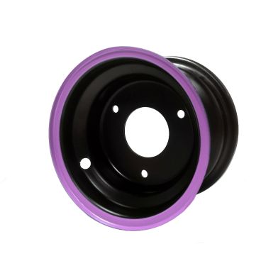 Jante 6" AR - Noir / Rose