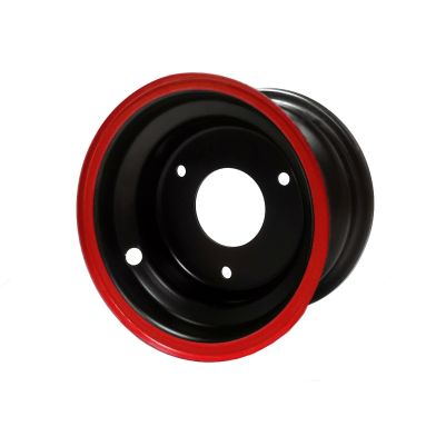 Jante 6" AR - Noir / Rouge