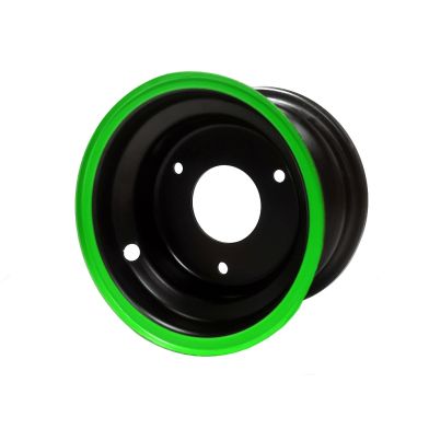 Jante 6" AR - Noir / Vert
