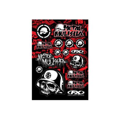 Planche stickers - METAL MULISHA 1 - FX FACTORY