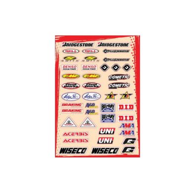 Planche stickers - Multi logos - Kit C - FLU DESIGNS