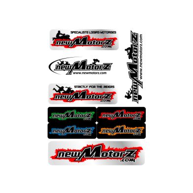 Planche stickers - NEW MOTORZ