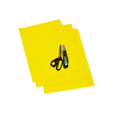 Planche adhésive - Jaune - BLACKBIRD RACING