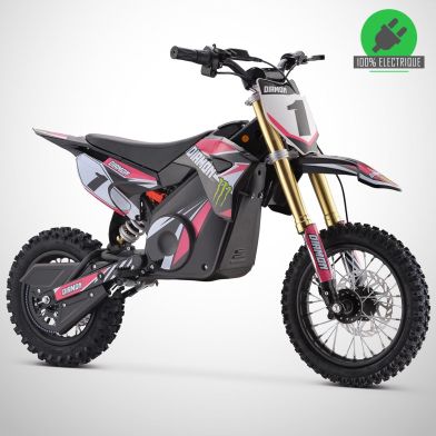 Moto enfant électrique ORION 1300W - 12/10 - Édition 2024 - Rose