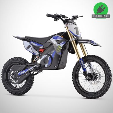 Moto enfant électrique ORION 1300W - 14/12 - Édition 2024 - Bleu