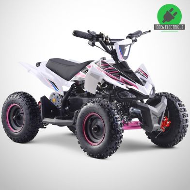 Pocket quad électrique FLIPY 800W - Rose