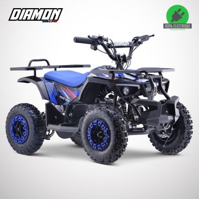 Pocket quad électrique RINO 800W - DIAMON MOTORS - Édition 2025 - Bleu