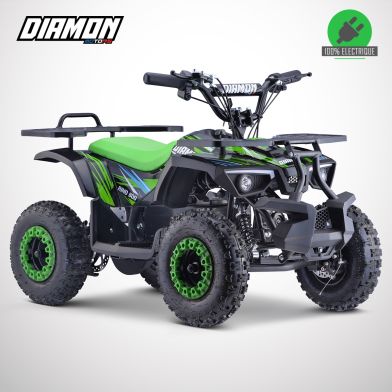 Pocket quad électrique RINO 800W - DIAMON MOTORS - Édition 2025 - Vert