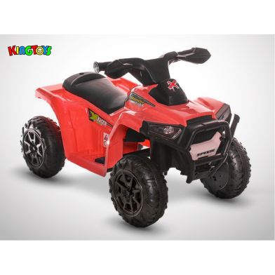 Quad électrique enfant KINGTOYS - Bison 20W - Rouge