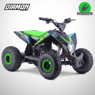 Quad électrique enfant KWIXI 1000W - DIAMON MOTORS - Édition 2025 - Vert