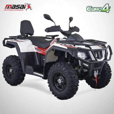 Quad homologué A550 IX EPS - MASAI - Blanc