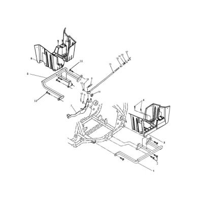 N°6 - Repose-pieds droit