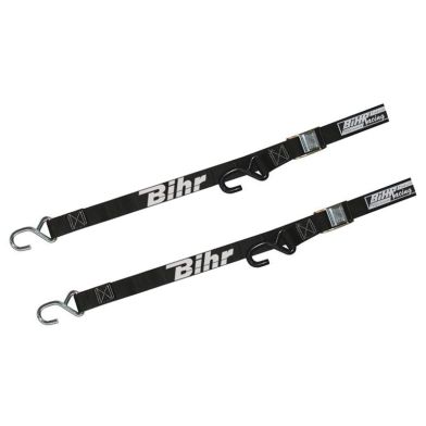 Sangles noires 38mm (la paire)