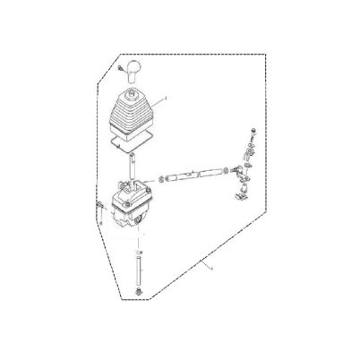 N°2 - Soufflet de manette d'inverseur