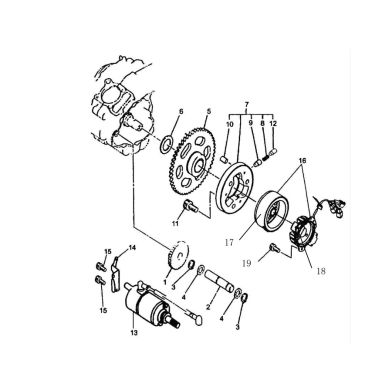 N°18 - Stator d'allumage