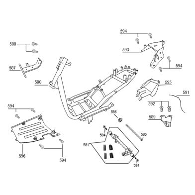 N°593 - Support d'aileron