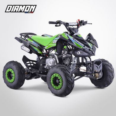 Quad enfant TYPHON 125 - Roues 7“ - DIAMON MOTORS - Édition 2025 - Vert