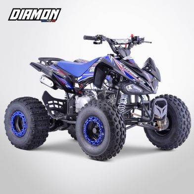Quad enfant TYPHON 125 - Roues 8" - DIAMON MOTORS - Édition 2025 - Bleu