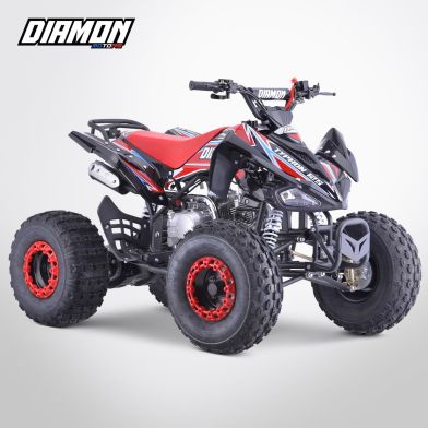 Quad enfant TYPHON 125 - Roues 8" - DIAMON MOTORS - Édition 2025 - Rouge