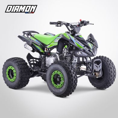 Quad enfant TYPHON 125 - Roues 8" - DIAMON MOTORS - Édition 2025 - Vert
