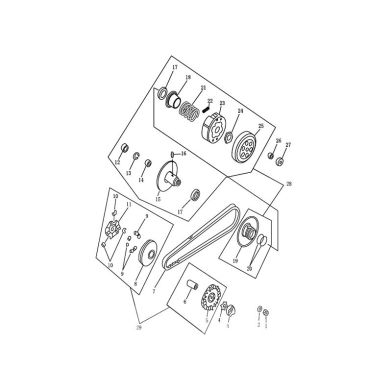 N°29 - Variateur complet - 16mm