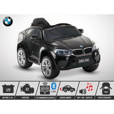 Voiture électrique enfant KINGTOYS - BMW X6M 70W - Noir